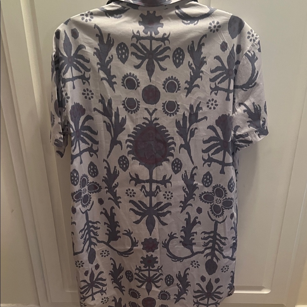 SHERIDAN FRENCH Rhodes Dress Denim Floral Ikat - Picture 6 of 6